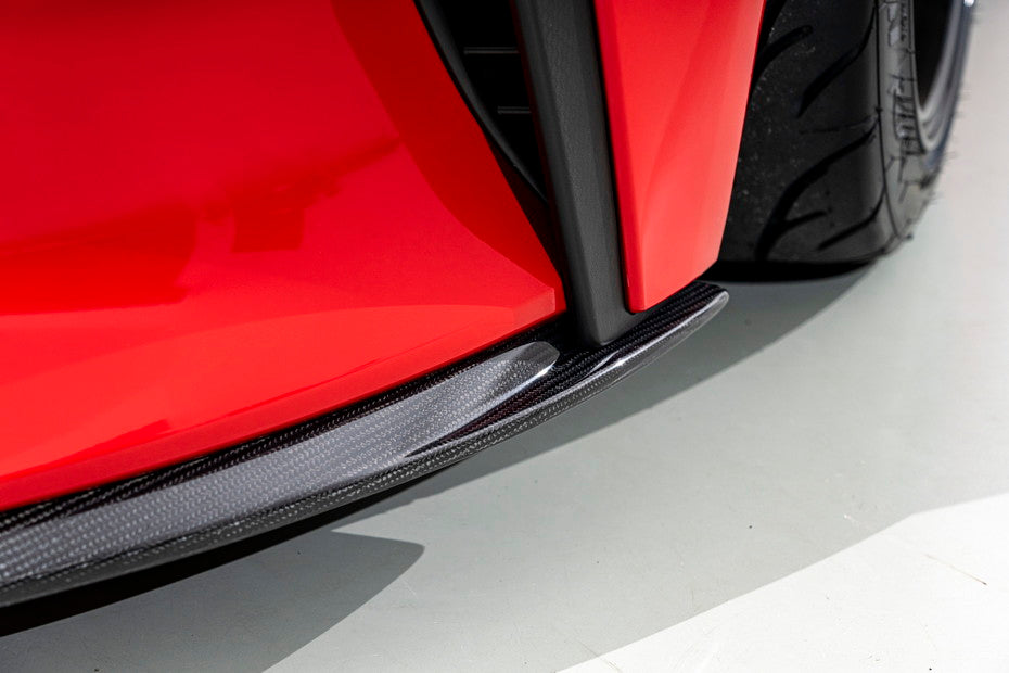 AIMGAIN SPORT FRONT SPOILER CARBON UNPAINTED FOR TOYOTA GR86 ZN8 AIMGAIN-00022