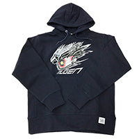 MUGEN X SHIBUYA COMMANDER EYE PARKA SMALL NAVY  For UNIVERSAL FITTING 90000-XYL-652A-N2
