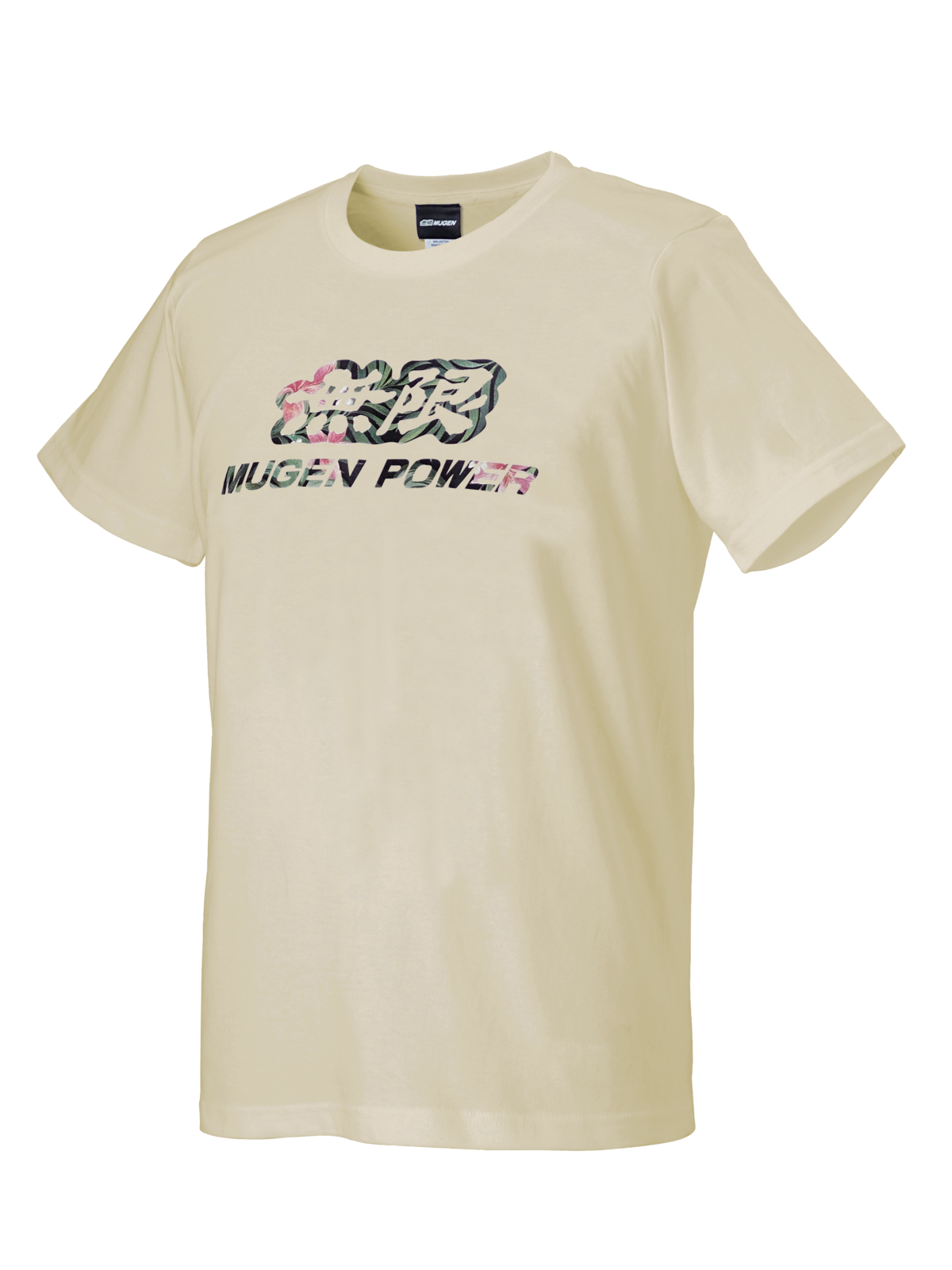 MUGEN MUGEN BOTANICAL T-SHIRT BEIGE SMALL FOR  90000-XYM-603A-B2