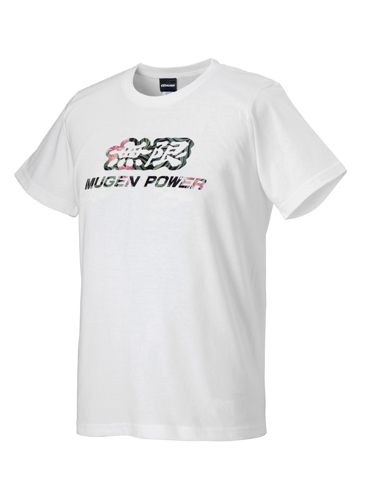 MUGEN MUGEN BOTANICAL T-SHIRT WHITE MEDIUM FOR  90000-XYM-603A-W3 - Black Hawk Japan