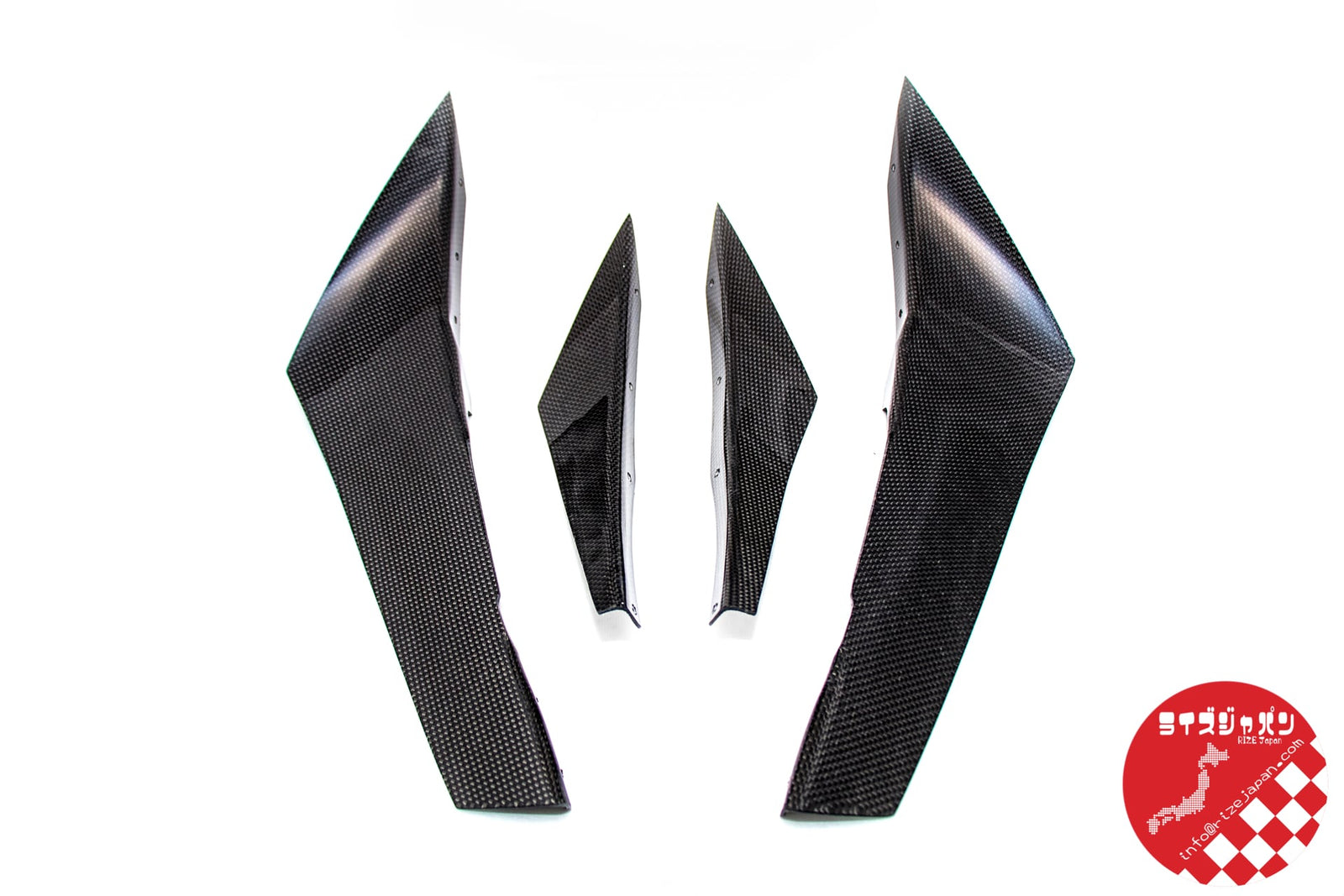 RIZE JAPAN CARBON CANARD KIT FOR TOYOTA 86 ZN6 ZENKI