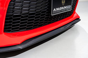 AIMGAIN SPORT FRONT SPOILER CARBON UNPAINTED FOR TOYOTA GR86 ZN8 AIMGAIN-00022