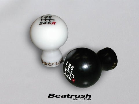 LAILE BEATRUSH JURACON GEAR KNOB TYPE GD M12x1 25P BLACK For IMPREZA VAB GVB GRB GDB A91212B-GD