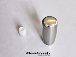 LAILE BEATRUSH ALUMINUM GEAR KNOB TYPE E M10x1 25P SILVER A91012AS-E