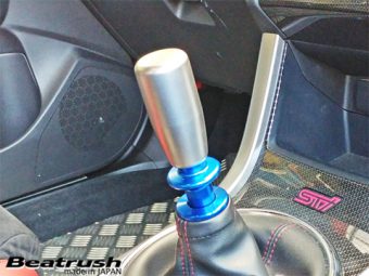 LAILE BEATRUSH TITANIUM GEAR KNOB TYPE EBR SANDBLAST M10x1 25P A91012TB-EBR