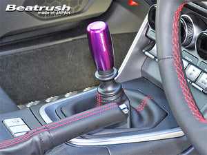 LAILE BEATRUSH Alu SHIFT KNOB TYPE-EBR M12x1.25P SILVER FOR SUBARU BRZ ZD8  A9ZD8MAS-EBR