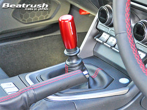 LAILE BEATRUSH Alu SHIFT KNOB TYPE-EBR M12x1.25P RED FOR SUBARU BRZ ZD8  A9ZD8MAR-EBR