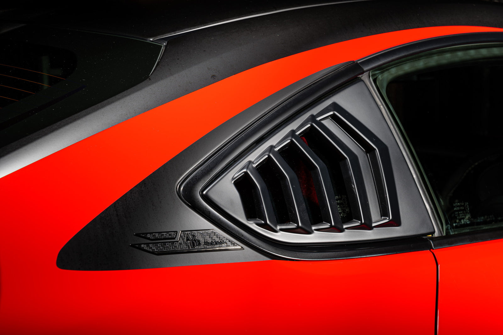 MAX ORIDO SIDE LOUVER PANEL PAINTED 1 TONE FOR TOYOTA GR86 ZN8 AKE-086-MBK