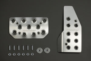 MONSTER SPORT SPORTS DRIVING PEDAL COVER CLEAR ALUMITE AT FOR SUZUKI SWIFT SPORTS ZC33S 849505-7650M