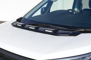 JAOS BONNET DEFLECTOR CARBON-LIKE FOR MITSUBISHI DELICA D:5 2019- DIESEL B036306CL