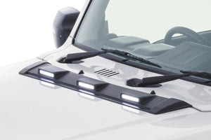 JAOS BONNET DEFLECTOR PAINTED MATTE BLACK FOR SUZUKI JIMNY JB74 B036513MB