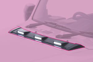 JAOS BONNET DEFLECTOR PAINTED MATTE BLACK FOR SUZUKI JIMNY JB74 B036513MB