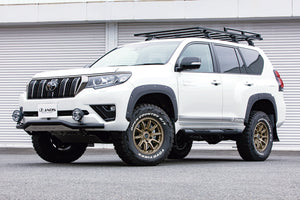 JAOS FENDER GARNISH TYPE-X PAINTED MATTE BLACK FOR TOYOTA LAND CRUISER PRADO 150 B135067BMB