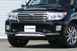 JAOS FRONT SKID BAR 12-15 BLACK BLAST FOR TOYOTA LAND CRUISER 200 B150049C