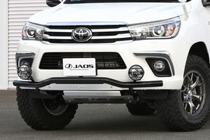 JAOS FRONT SKID BAR BLACK BLAST FOR TOYOTA HILUX SURF 125 B150096C