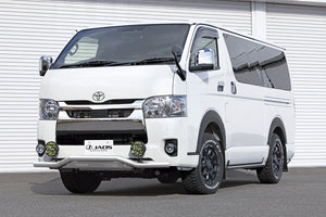 JAOS FRONT SKID BAR POLISH BLAST STANDARD TYPE 3 ~ FOR TOYOTA HIACE 200 B150203A