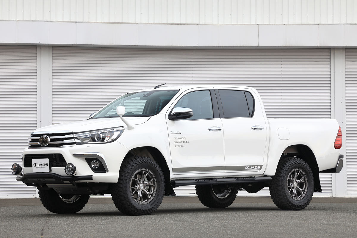 JAOS SIDE STEP BLACK FOR TOYOTA HILUX SURF 125 Z GRSPORT B172096BK