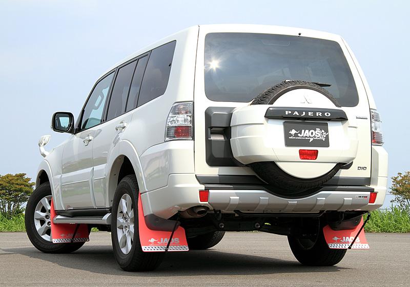 JAOS MUDGUARD III FRONT SET RED FOR MITSUBISHI PAJERO V80 90 B621327F