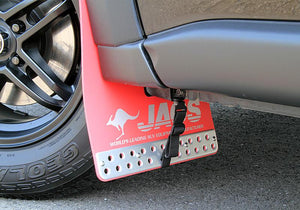 JAOS MUDGUARD III FRONT SET RED FOR NISSAN X-TRAIL 31 B621442F