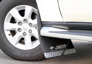 JAOS MUDGUARD III FRONT SET BLACK FOR MITSUBISHI PAJERO V80 90 B622327F