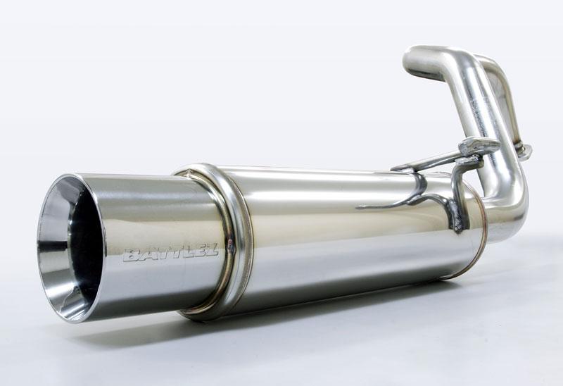 JAOS BATTLEZ MUFFLER RS FOR TOYOTA HILUX SURF 185 B700061 - Black Hawk Japan