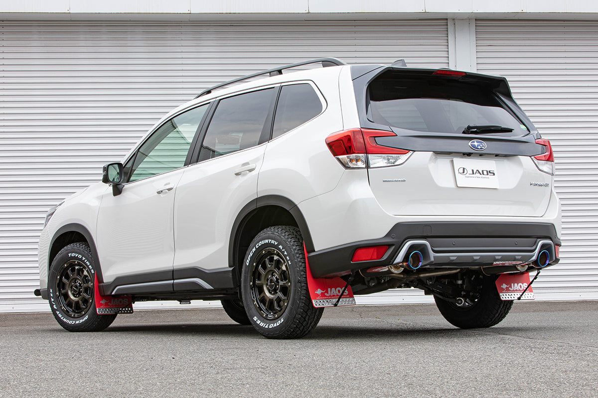 JAOS BATTLEZ MUFFLER ZS-WTC TITANIUM COLOR TAIL FOR SUBARU FORESTER SK B701744TC