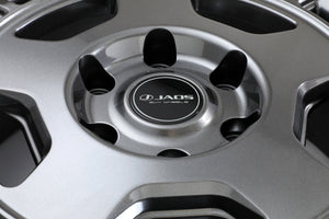 JAOS ASTELLA CM-04 17x6.5 48 6H139.7 DEEP GUN METALLIC WHEEL FOR TOYOTA HIACE 200 B879765DG