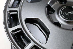 JAOS ASTELLA CM-04 17x6.5 48 6H139.7 DEEP GUN METALLIC WHEEL FOR TOYOTA HIACE 200 B879765DG