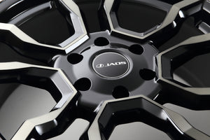 JAOS BACCHUS CM-1 120x8.5 18 6H139.7 SMOKE POLISH BLACK WHEEL FOR TOYOTA HILUX SURF 125 B882086SPB