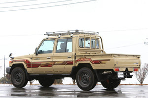 JAOS TRIBE 16x6.5 285H150.0 MATT GUN METALLIC WHEEL FOR TOYOTA LAND CRUISER 70 B950665MGM