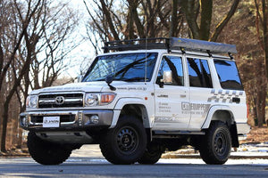 JAOS TRIBE 7.5X16 ± 05H150.0 MATT GUN METALLIC WHEEL FOR TOYOTA LAND CRUISER 70 B950675MGM