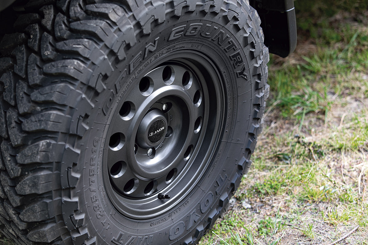 JAOS TRIBE16X8.0J + 15 6H139.7 MATT GUN METALLIC WHEEL FOR  B950681MGM