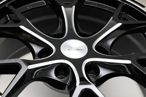 JAOS TRIBECLAW 17x8.0J 20 6H139.7 BLACK MILLING WHEEL FOR TOYOTA HILUX SURF 215 B951780BM