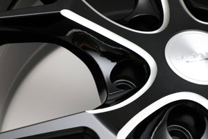 JAOS TRIBECLAW 17x8.0J 20 6H139.7 BLACK MILLING WHEEL FOR TOYOTA LAND CRUISER PRADO 120 B951780BM