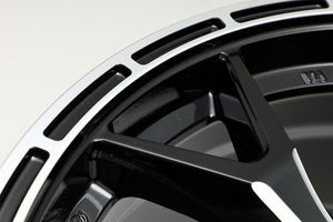 JAOS TRIBECLAW 17x8.0J 20 6H139.7 BLACK MILLING WHEEL FOR TOYOTA HILUX SURF 125 Z GRSPORT B951780BM