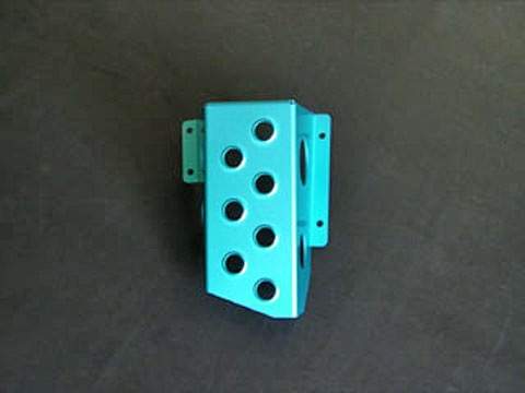 LAILE BEATRUSH DRIVER'S FOOTREST BLACK For ROVER MINI XN12 C40032DRK