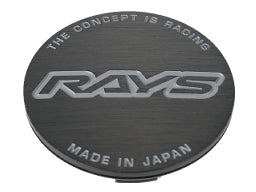 RAYS CENTER CAP ATTACHED TO TEAM DAYTONA NO.50 GENERAL CAP V3 BK-HAIRLINE-GR FOR  61020000006BK