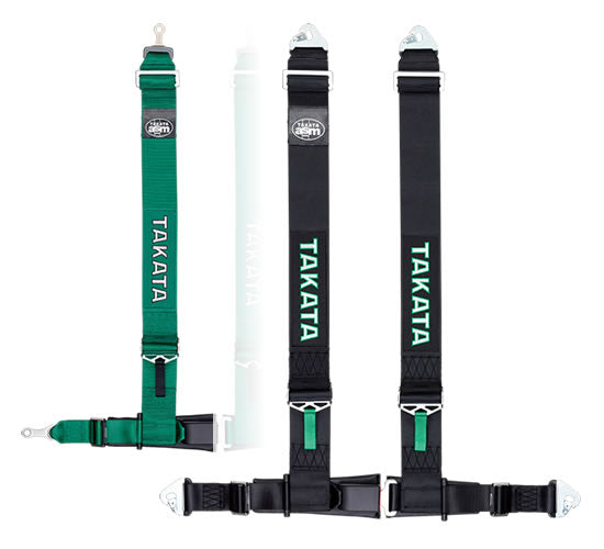 TAKATA DRIFT SERIES RACING HARNESS 4P SEAT BELT DRIFT III SNAP/SNAP BLACK RH 70502-0