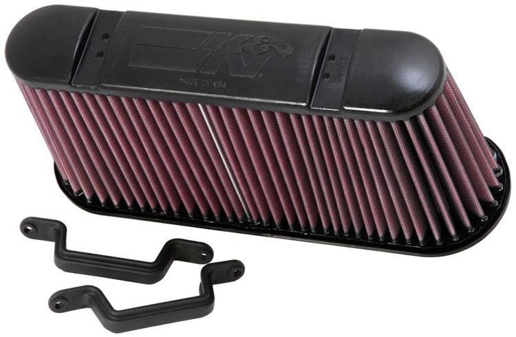 GRUPPEM K&N GENUINE REPLACEMENT FILTER For CHEVROLET CORVETTE X245A E-0782 - Black Hawk Japan