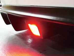 FEEL'S HONDA TWINCAM HALOGEN BACK FOG LAMP (REAR DIFFUSER PANEL OPTION) MATT BLACK FOR HONDA CIVIC FD2 TypeR Feels-00323
