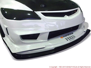FEEL'S HONDA TWINCAM FRONT RACING UNDER PANEL WITH FINS FOR HONDA CIVIC FD2 TypeR Feels-00273