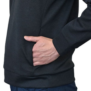 STI SFTECH HEATHER PULLOVER HOODIE (BLACK) L FHDS21000803