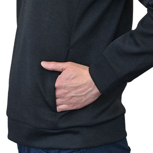 STI SFTECH HEATHER CREW NECK (BLACK) S FHDS21000901