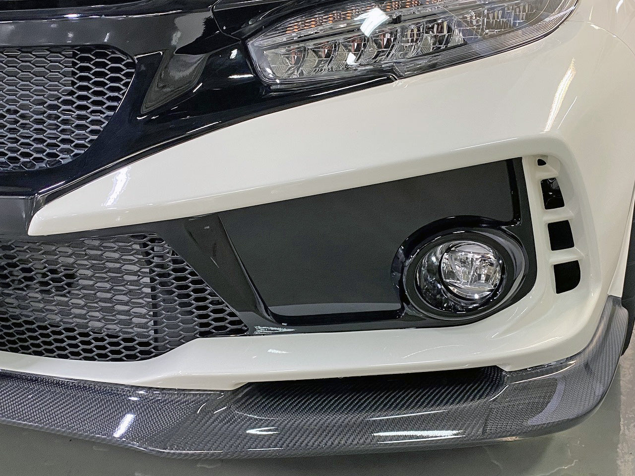 SPOON AERO BUMPER FRONT FRP FOR HONDA CIVIC FK KOUKI K20C 71101-FK8-200