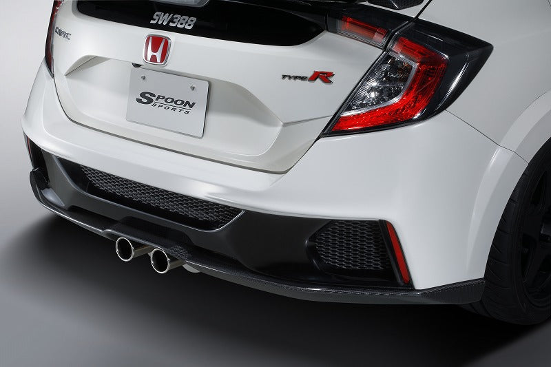 SPOON AERO BUMPER REAR CARBON FOR HONDA CIVIC FK K20C 71501-FK8-010