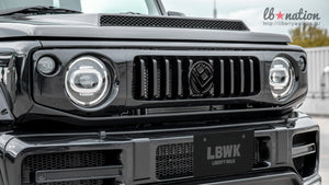 LIBERTY WALK LB★NATION G MINI WORKS TYPE 2 FRONT GRILL FRP FOR SUZUKI JIMNY LIBERTY-WALK-00005