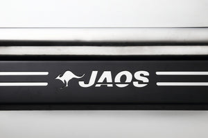 JAOS FRONT SKID BAR POLISH BLACK FOR NISSAN NV200 VANETTE B150490B
