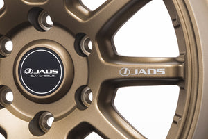 JAOS TRIBECROSS 17x8.0J ± 0 6H139.7 TITANIUM GOLD WHEEL FOR TOYOTA HILUX SURF 215 B952781TGD