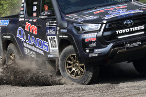 JAOS TRIBECROSS 17x8.0J ± 0 6H139.7 MATT GUN METALLIC WHEEL FOR TOYOTA HILUX SURF 125 B952781MGM