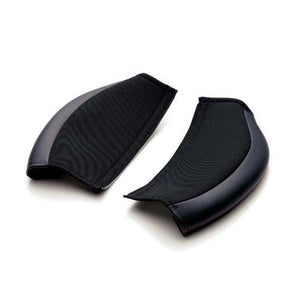 BRIDE PROTECT PAD SET FOR KNEE (STRADIA3) HIGH-CLASS SOFT LEATHER + FABRIC BLACK FOR  K37APO